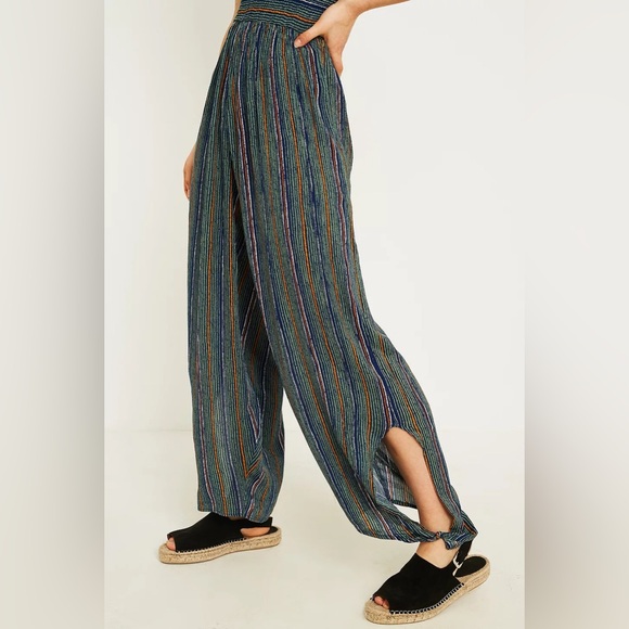 Urban Outfitters- NWT Rambaugh Striped Strapless Jumpsuit- S - Picture 9 of 9